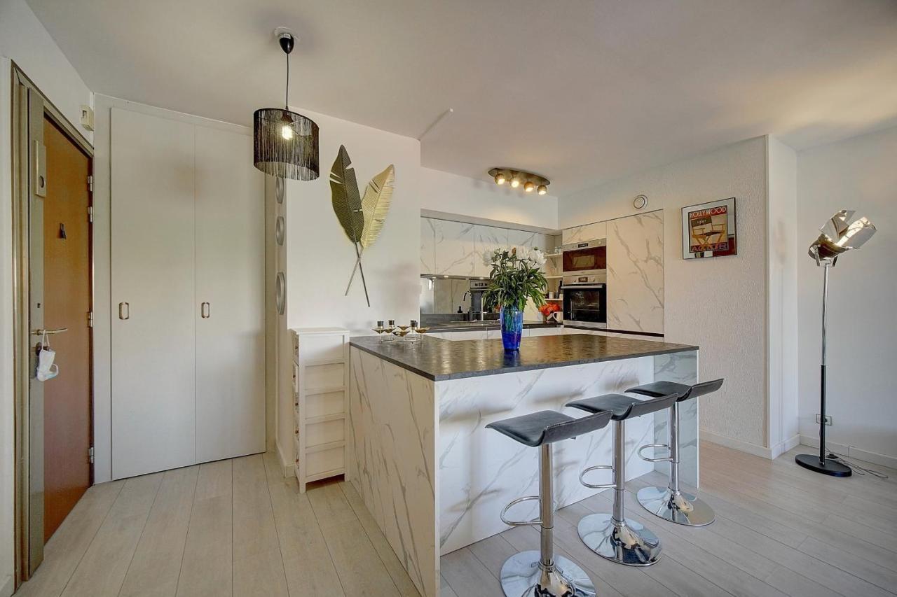 Immogroom - 2 Br- Bright - Terrace - Wifi - Air Conditioning Cannes Exterior foto